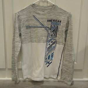 BKE Boys American Fighter long sleeve t shirt like new!